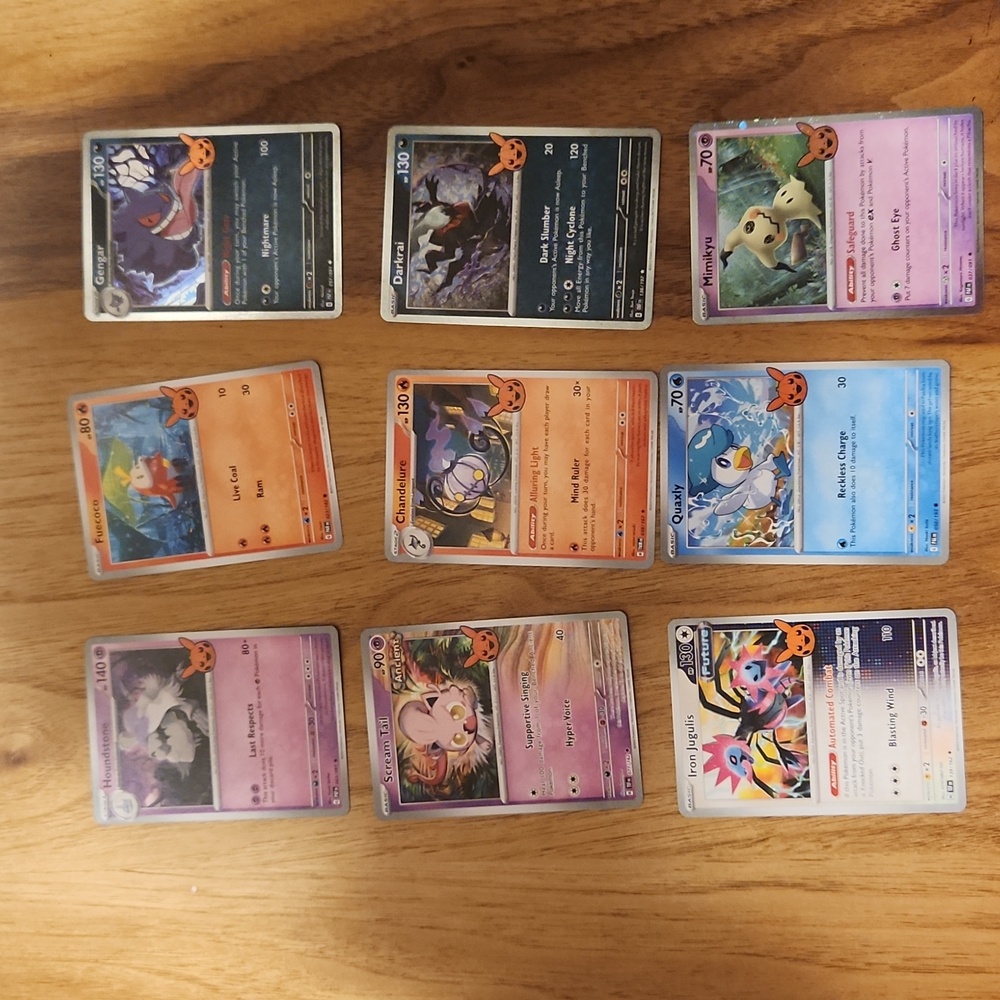 Pokemon cards trick or trade